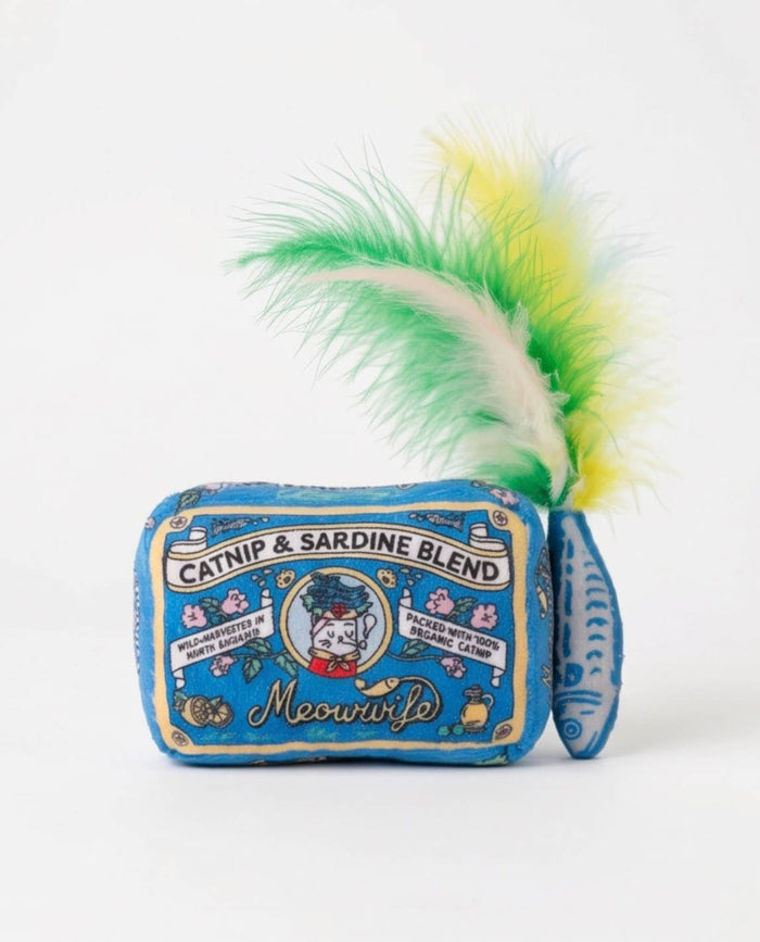 Haute Diggity Dog Haute Diggity Dog - Meowwife Sardines Catnip Toy with Feathers
