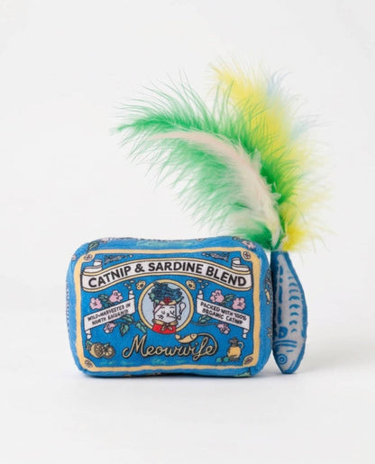 Haute Diggity Dog Haute Diggity Dog - Meowwife Sardines Catnip Toy with Feathers