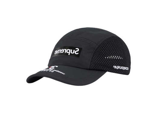 Mesh Side Panel Camp Cap Black