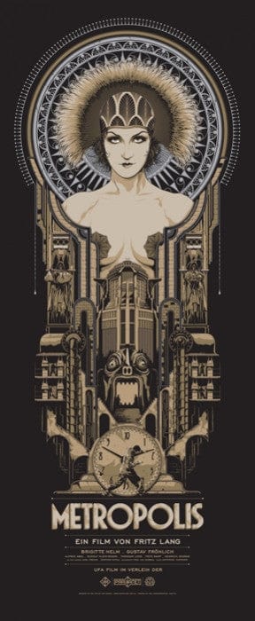 Metropolis - Variant-Ken Taylor-poster