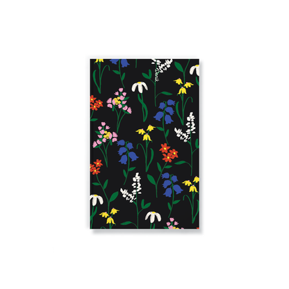 Midnight Garden Soft Touch Lined Layflat Notebook
