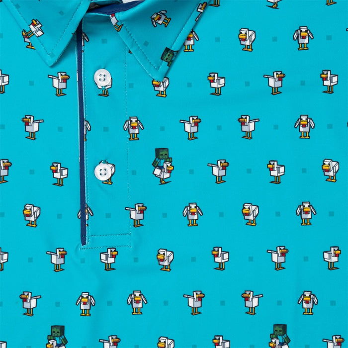 RSVLTS RSVLTS® Breakfast Balls Minecraft "Chicken Jockey" _ All-Day Polo Breakfast Balls Minecraft "Chicken Jockey" _ All-Day Polo