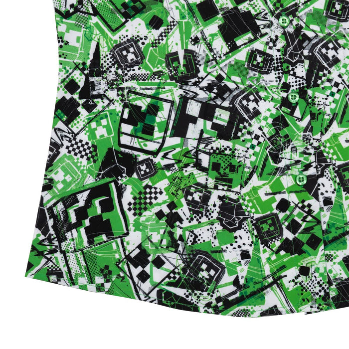 RSVLTS RSVLTS® Minecraft "Explosive Encounters" Women's _ KUNUFLEX Short Sleeve Shirt Minecraft "Explosive Encounters" Women's _ KUNUFLEX Short Sleeve Shirt