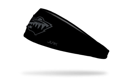 Minnesota Wild: Gray Logo Big Bang Lite Headband - View 1