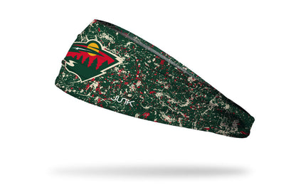 Minnesota Wild: Splatter Big Bang Lite Headband - View 1