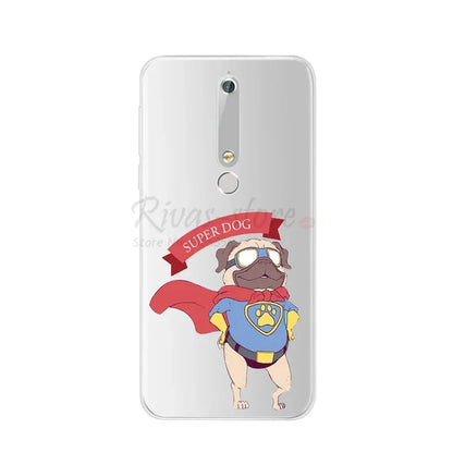 Dark Red / For Nokia 6.1