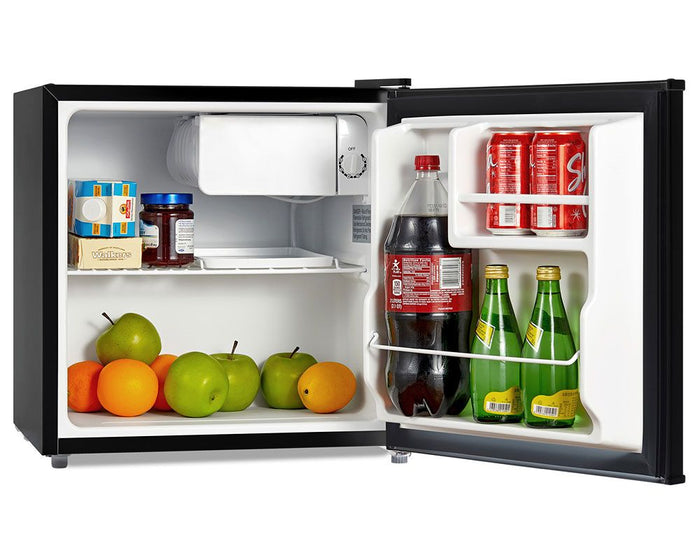 Montpellier MTTR43BK 43L 50cm Table Top Black Fridge with Icebox