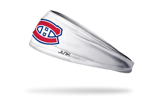 Montreal Canadiens: Logo White Big Bang Lite Headband - View 1