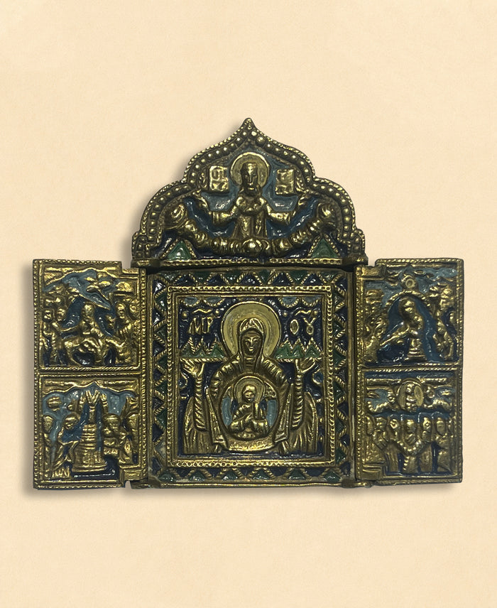 Mother of God "Znamenie" Triptych