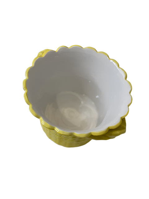 Mottahedeh Yellow Cachepot.