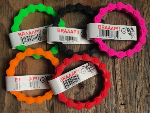 MX ORANGE CHAIN WRISTBAND BRACELET