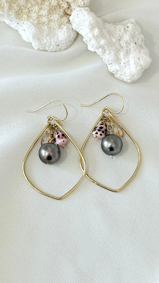 NAHA earrings - Hebrew cone