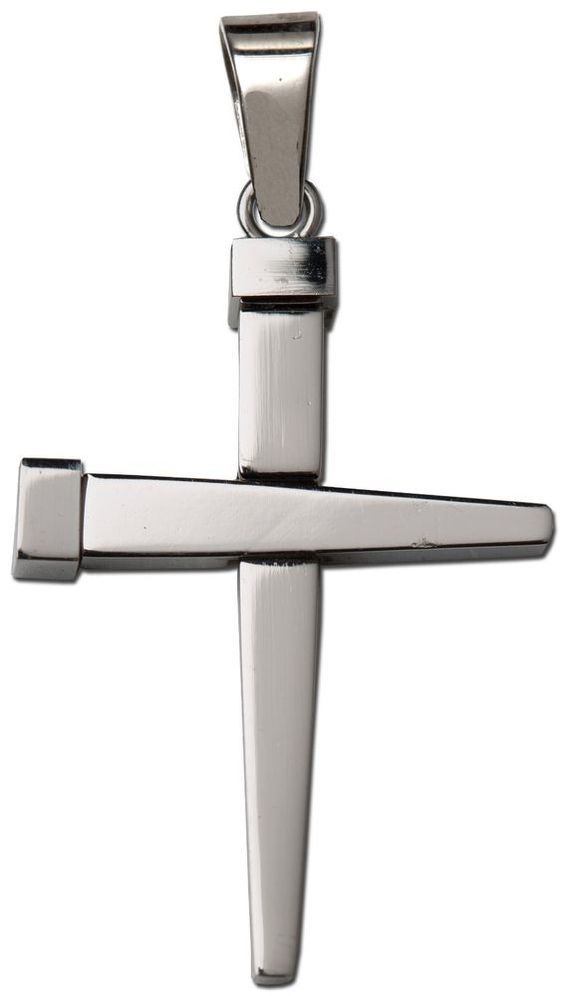 Nail Cross Necklace