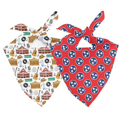 Dog Bandana Co. Nashville Tennessee Dog Bandana