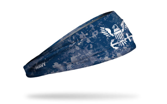 Navy: Grunge Big Bang Lite Headband - View 1