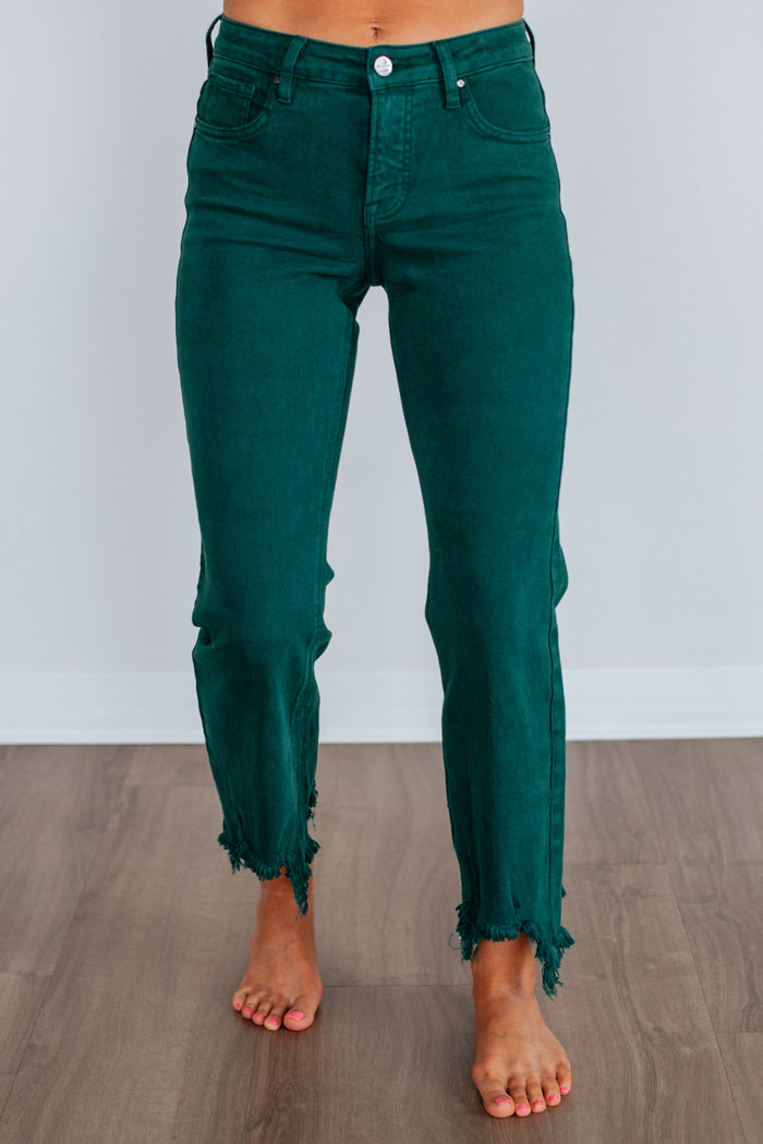 Neona Risen Jeans - Peacock