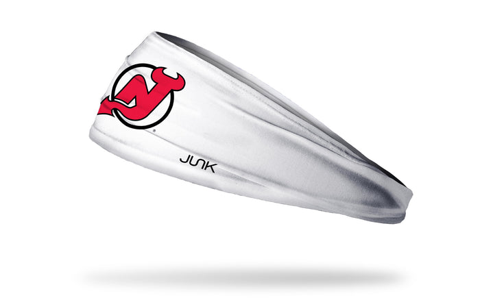 New Jersey Devils: Logo White Big Bang Lite Headband - View 1