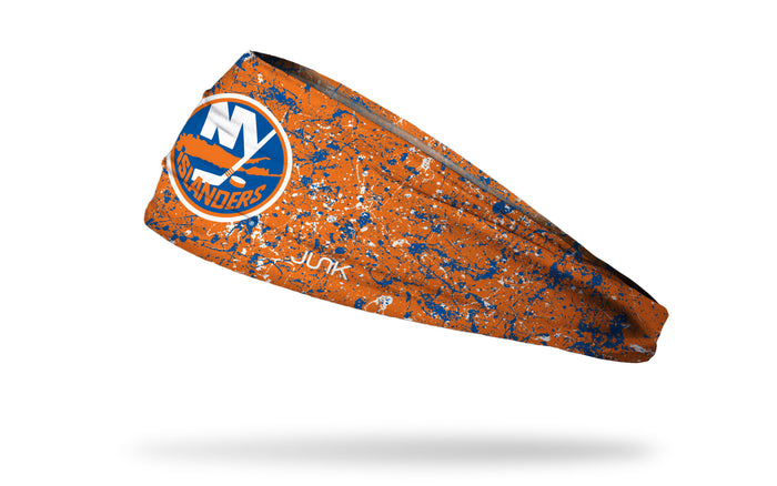 New York Islanders: Splatter Big Bang Lite Headband - View 1