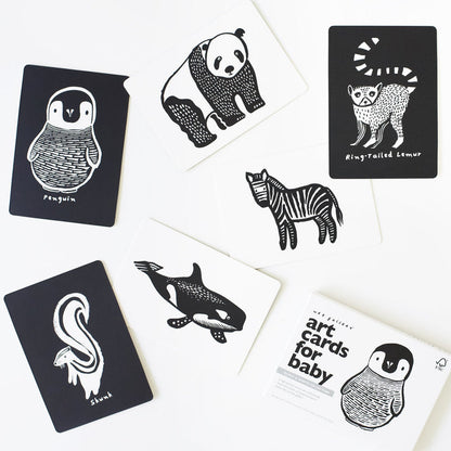 Newborn Baby Gift Set - Black + White