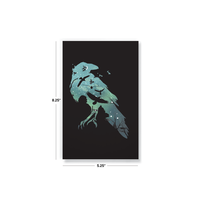 Nights Watch Soft Touch Lined Layflat Notebook