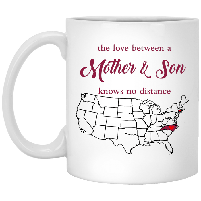 North Carolina Connecticut Mother And Son Mug - Mug Teezalo