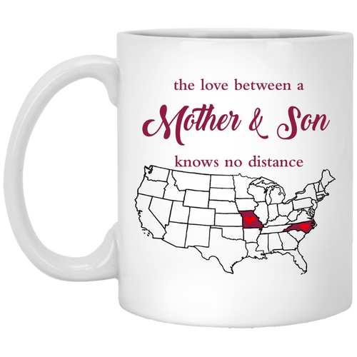 North Carolina Missouri Mother And Son Mug - Mug Teezalo