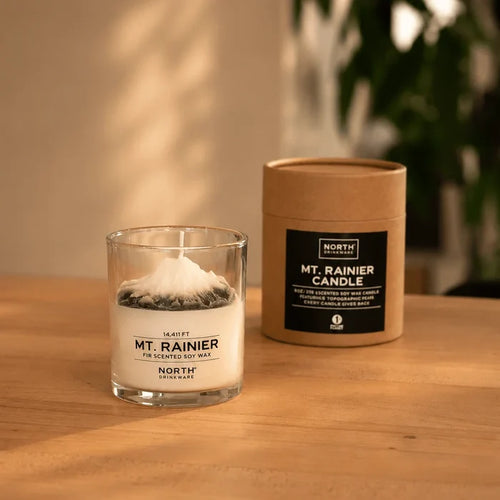 North Drinkware Mt. Rainier Candle