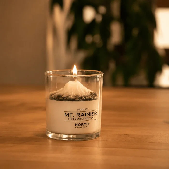 North Drinkware Mt. Rainier Candle