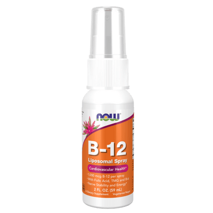 Now Foods Vitamin B-12 Liposomal Spray 2oz - 3910