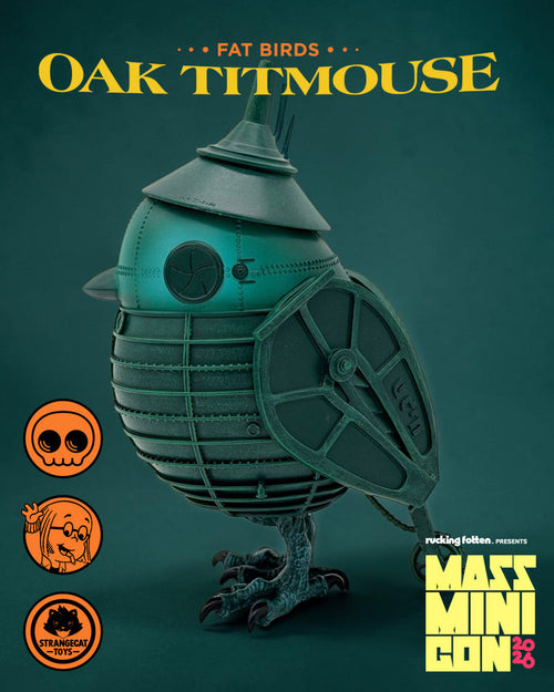 Oak Titmouse - Monday Edition by Mike Mitchell x Rob Jones