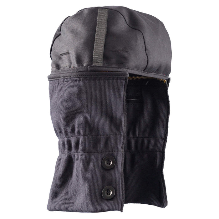 Occunomix Premium Flame Resistant Shoulder-Length Two-Way-Navy #LZ620FR