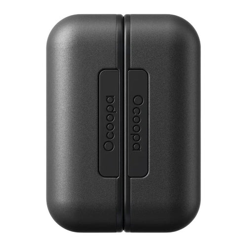 Ocoopa UT2s magnetic rechargeable hand warmers in matte black with a sleek, split-design portable shell.