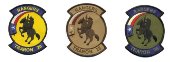 Officially Licensed US Navy VT-28 Rangers Squadron Patches