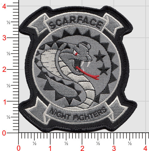Officially Licensed USMC HMLA-367 Scarface Night Fighters Patch