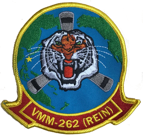 Officially Licensed USMC VMM-262 Reinforced Squadron Patch