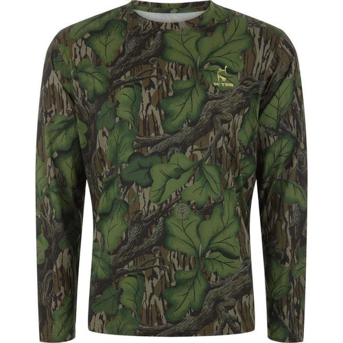 Ol' Tom Performance Camo Long Sleeve Crew-Men's Clothing-Full Foliage-S-Kevin's Fine Outdoor Gear & Apparel