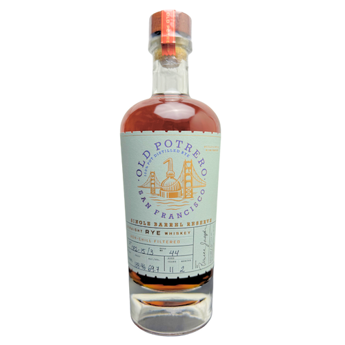 Old Potrero B&B Single Barrel 11 Year 2 Mo. Rye Whiskey "Dusky Delight"
