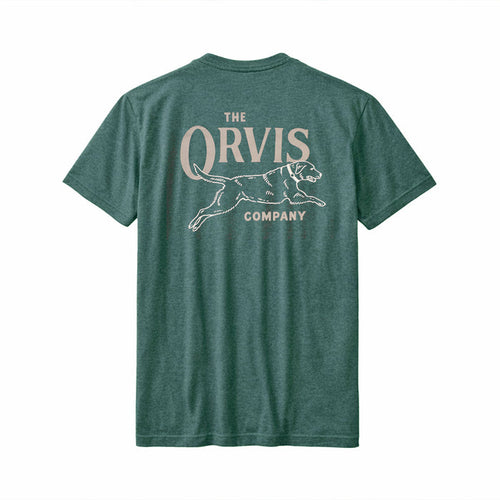 Orvis Jumping Lab Tee-Men's Clothing-Kevin's Fine Outdoor Gear & Apparel