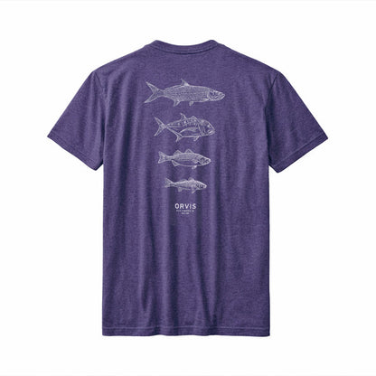 Orvis Saltwater Fish Tee-Men's Clothing-Mountain Dusk-S-Kevin's Fine Outdoor Gear & Apparel