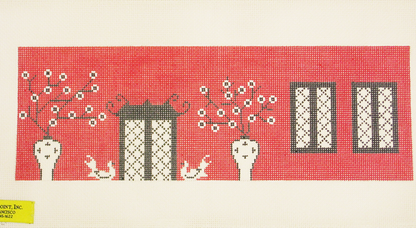 Needlepoint Pagoda Canvas