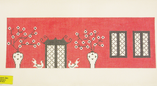 Needlepoint Pagoda Canvas