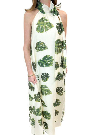 Palm Springs Maxi Dress (Cream)