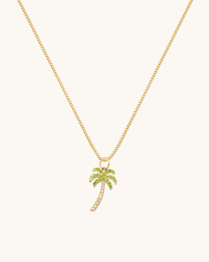 Palm Tree Necklace