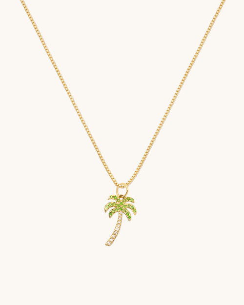Palm Tree Necklace