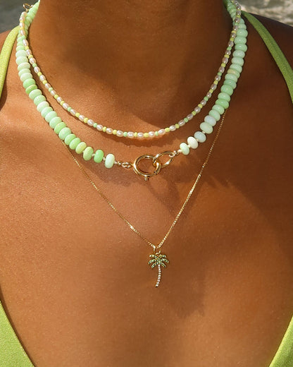 Palm Tree Necklace