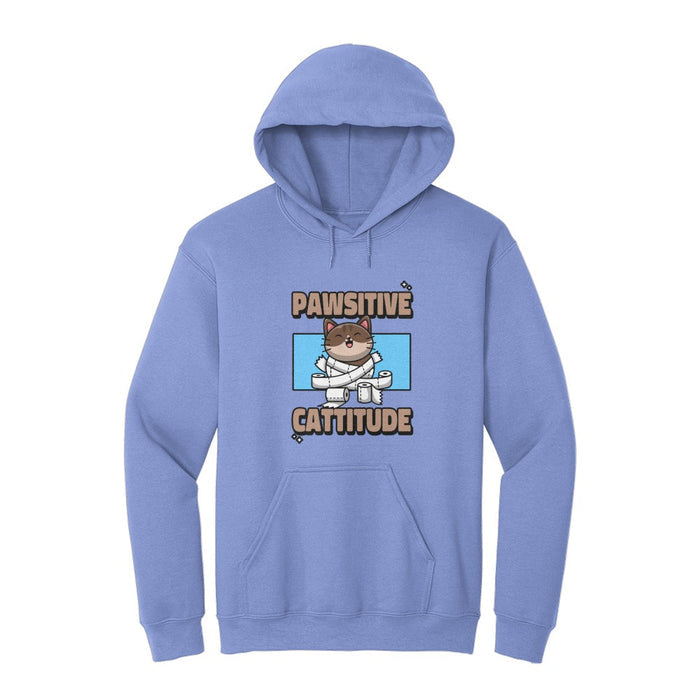 Pawsitive Cattitude Hoodie
