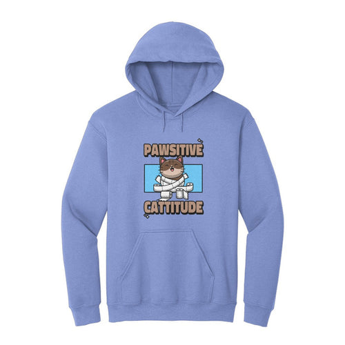 Pawsitive Cattitude Hoodie