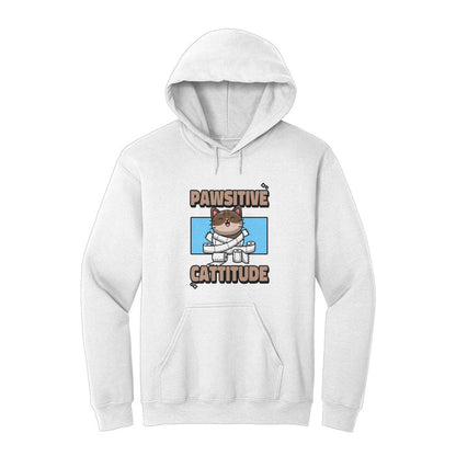 Pawsitive Cattitude Hoodie