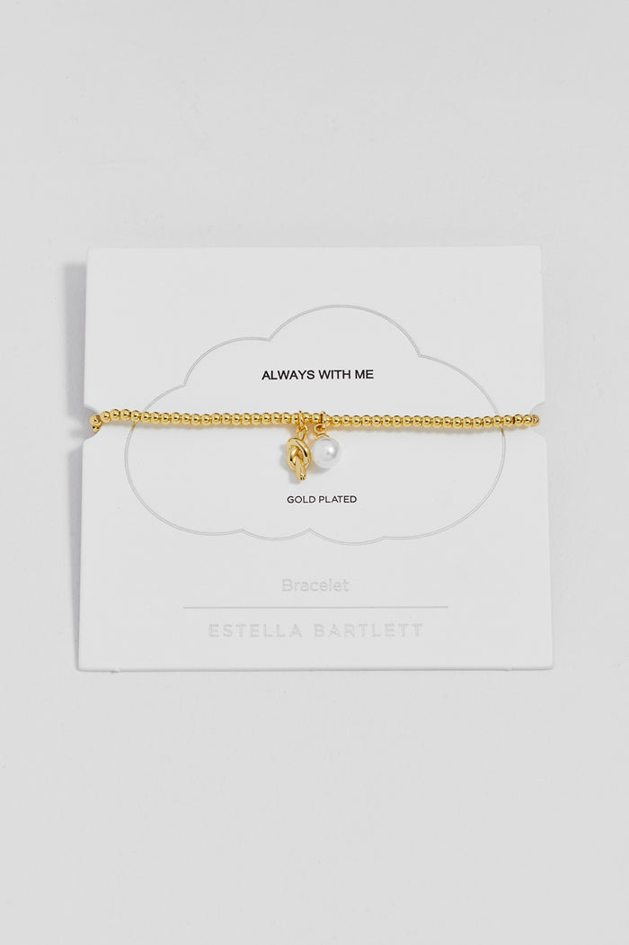 Pearl and Knot Sienna Bracelet