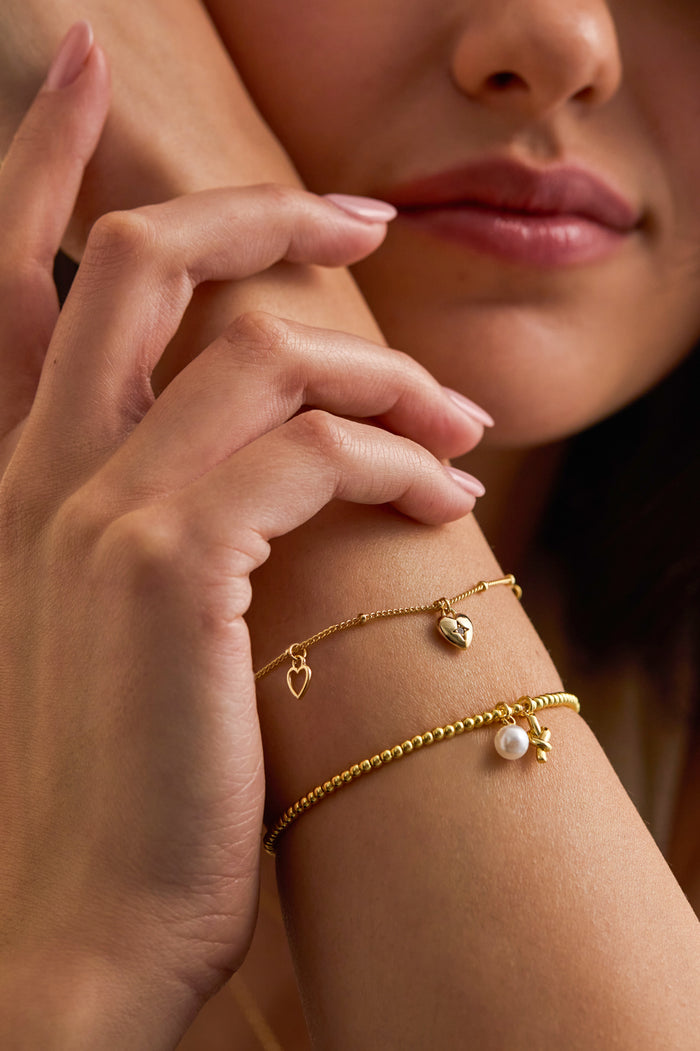 Pearl and Knot Sienna Bracelet